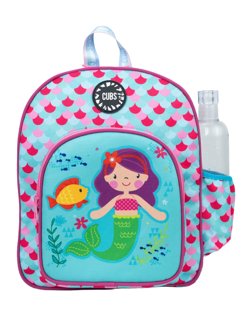 Mermaid Purple Hair Nursery Backpack
