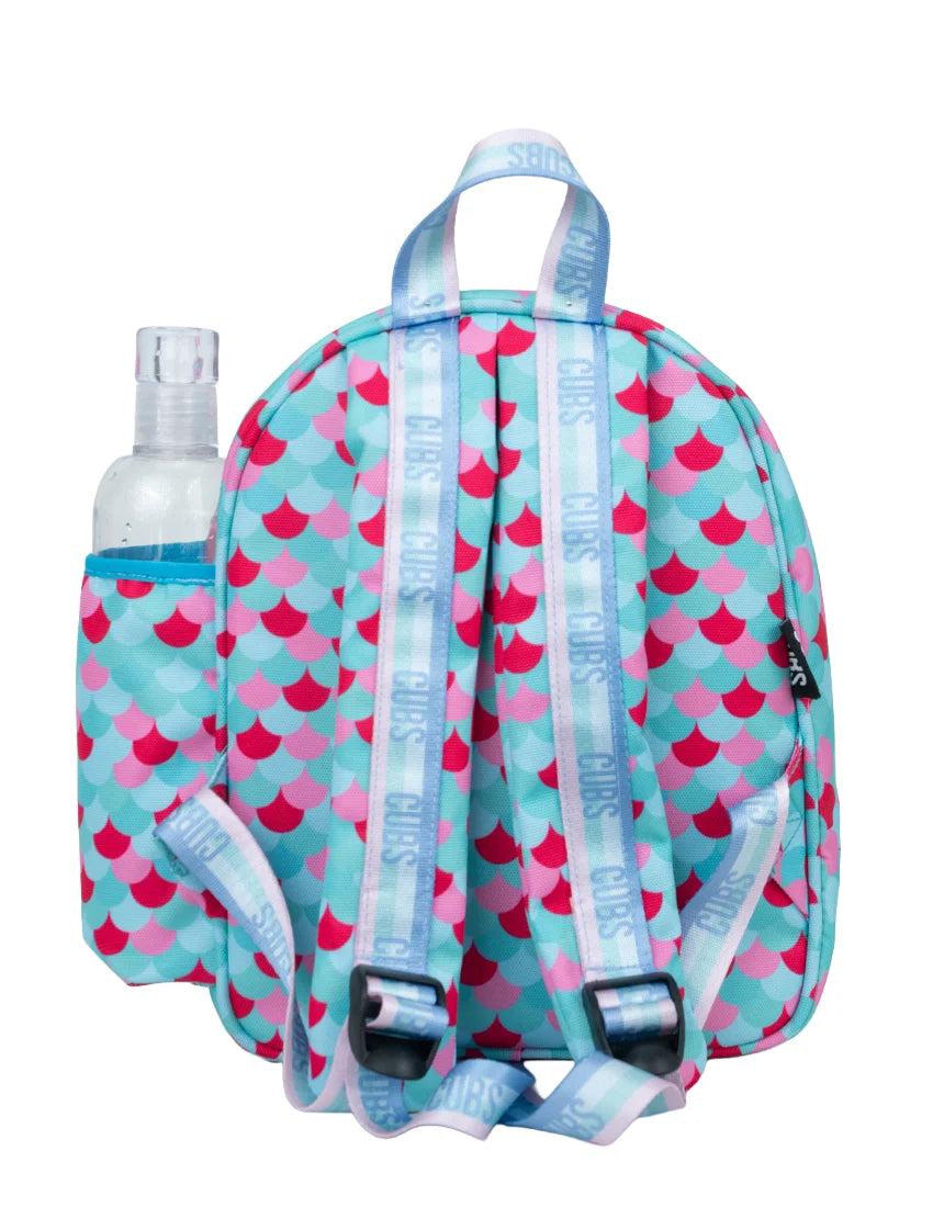 Mermaid Purple Hair Nursery Lunch Backpack