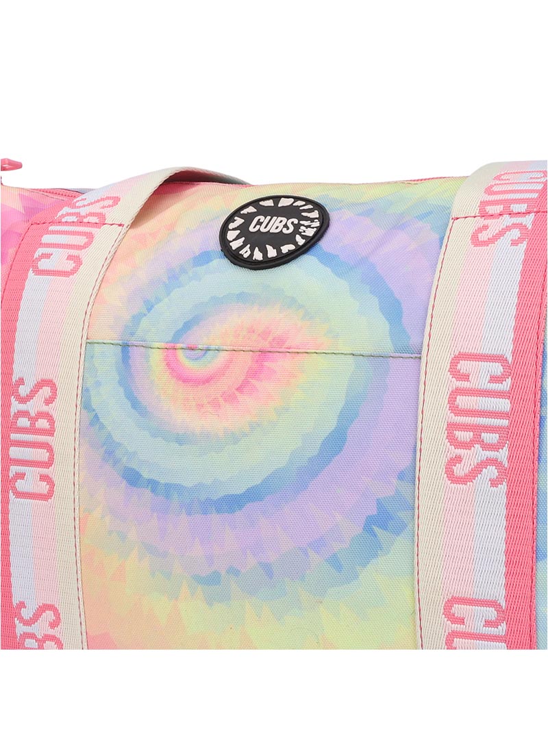 Pastel Pineapples & Pastel Tie Dye Double Face Tote Bag