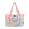 Pastel Pineapples & Pastel Tie Dye Double Face Tote Bag