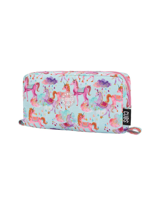 Baby Blue Baby Unicorn Glittery pencil case