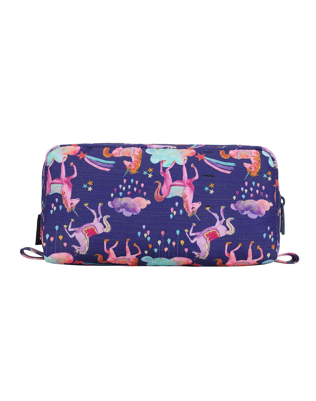Navy Blue Baby Unicorn Glittery pencil case