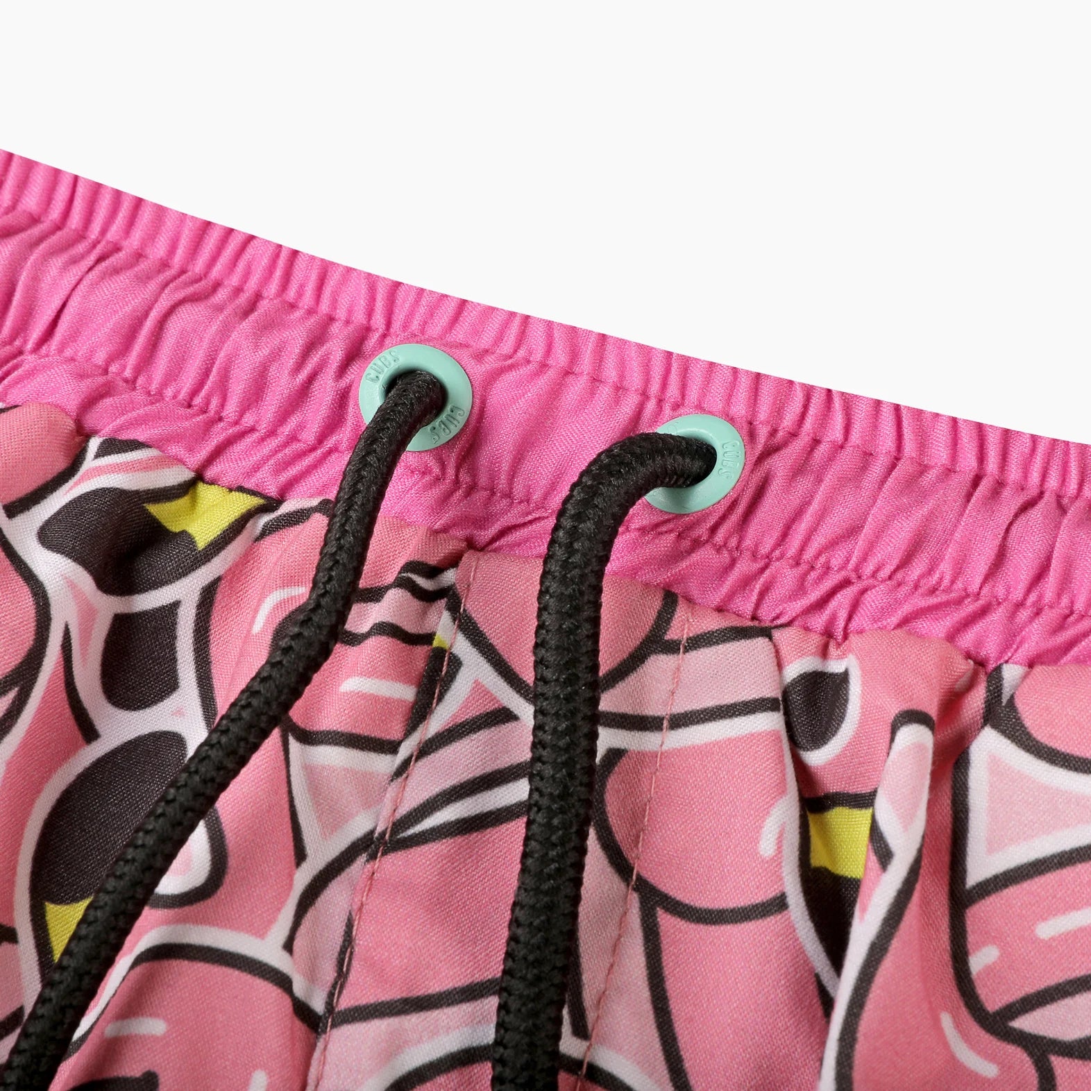 CUBS Pink Flamingo Swim Trunk