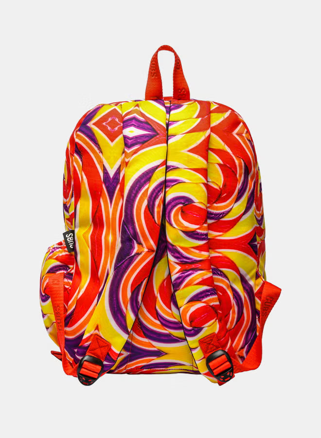 Purple & Red Candy Cane backpack Big & Basic