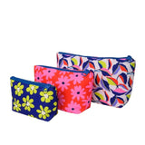 Retro Flowers Box Make Up Sets Makeup Bag