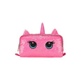 Cute Hot Pink Unicorn sequin pencil case