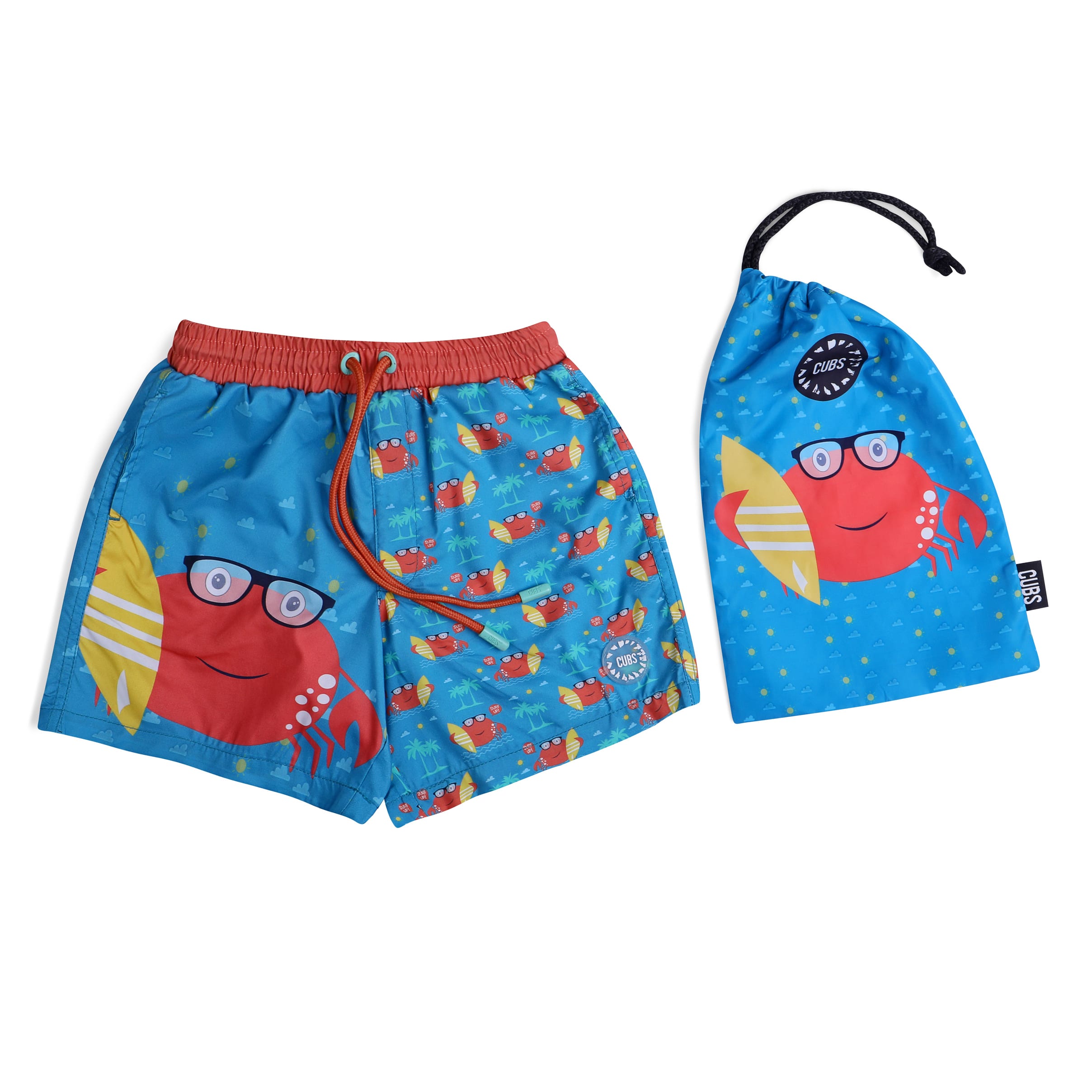 CUBS Sailing Crab Swim Trunk