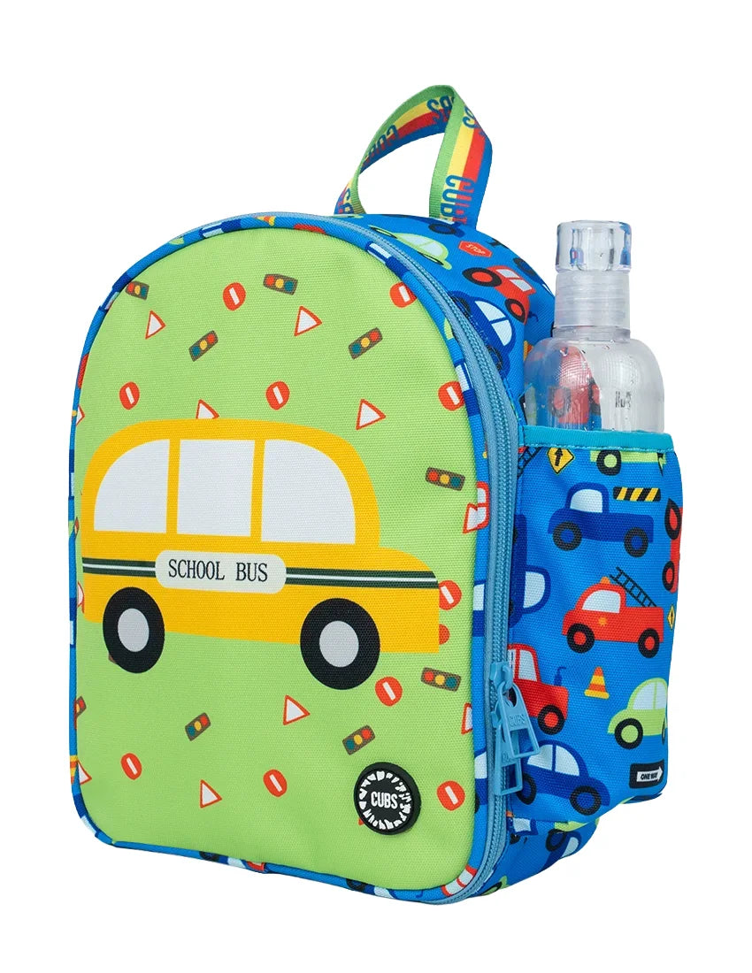 School Bus Nursery Lunch Backpack