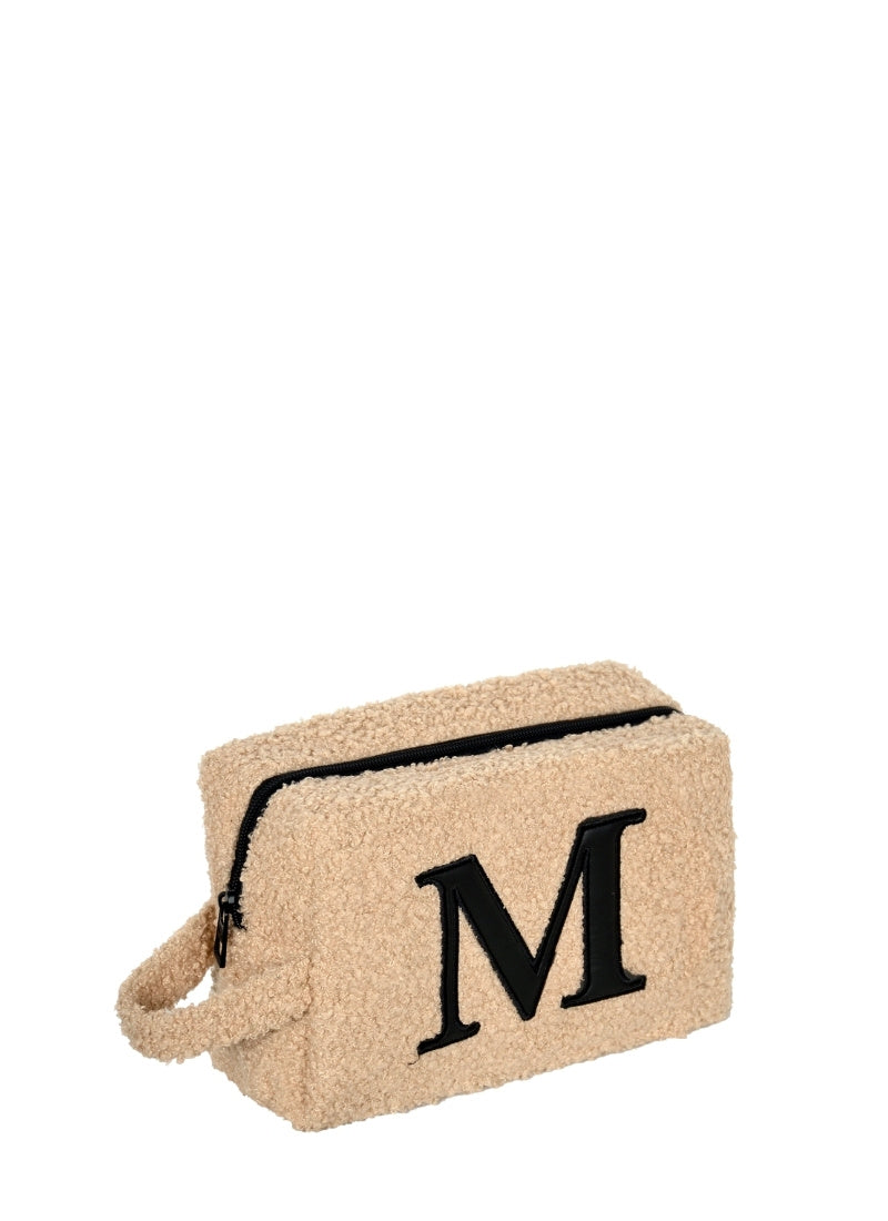 Fur Pouch with letter M