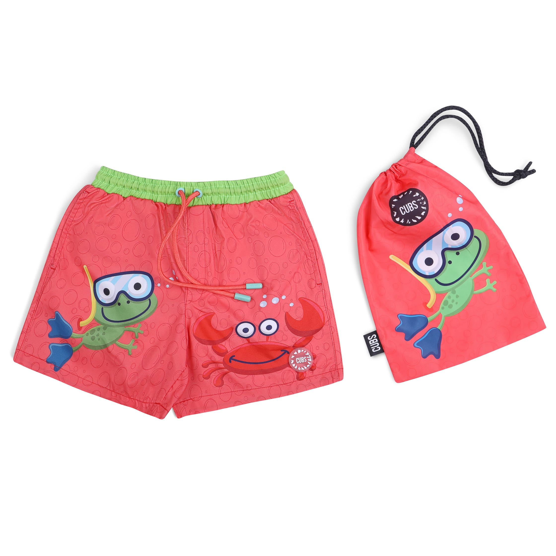 CUBS Snorkeling Frog Swim Trunk