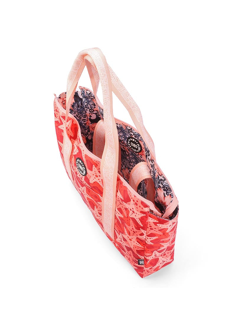 Stars and Pigons Double Face Tote Bag