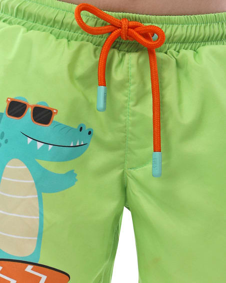 CUBS Surfing Croc Swim Trunk