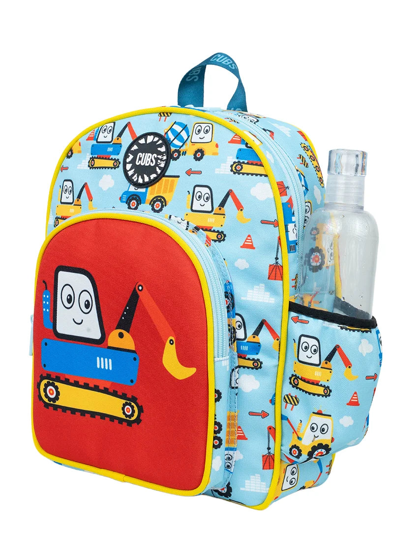 Trucks & Cranes Nursery Backpack