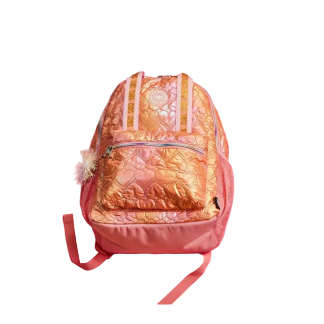 Peach Fashion High School Backpack