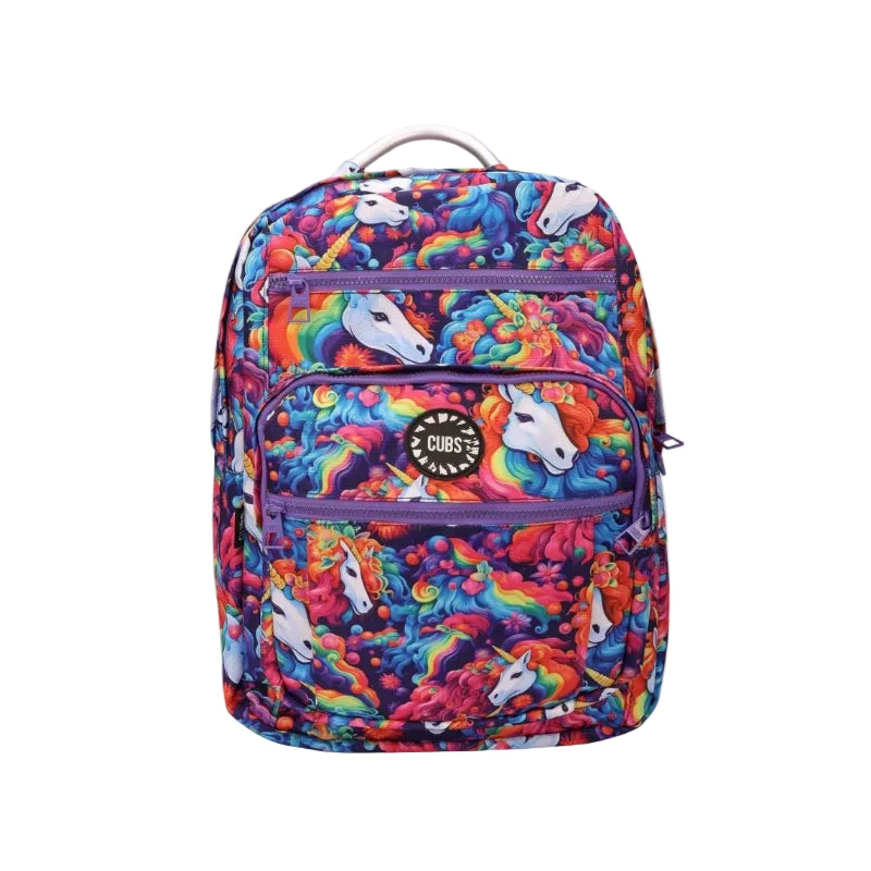 Rainbow Hair Unicorn Senior Backpack