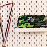 Football Green Camo Pencil Case