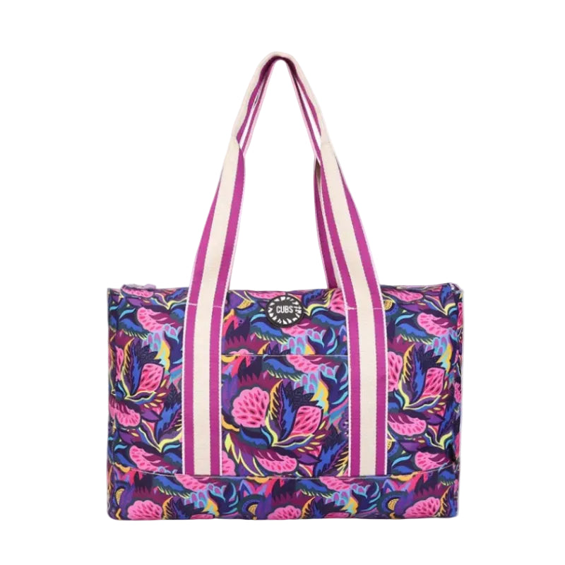 Vibes Of Purple Double Face Tote Bag