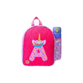 Pink Unicorn Letter A Nursery Lunch Backpack