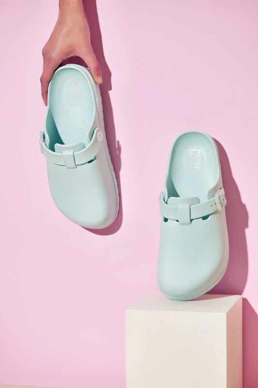 Adults Clog Baby Blue