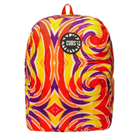 Purple & Red Candy Cane backpack Big & Basic