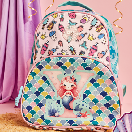 Blue Mermaid Pre-School Backpack Y