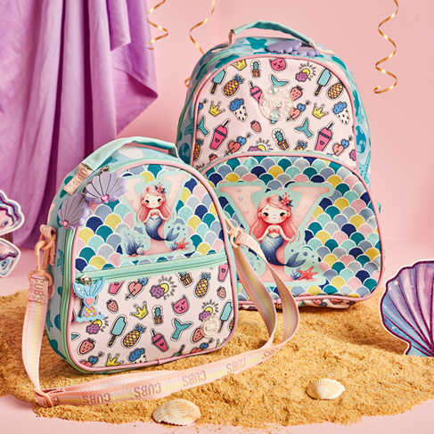 Blue Mermaid Pre-School Lunch Bag Y