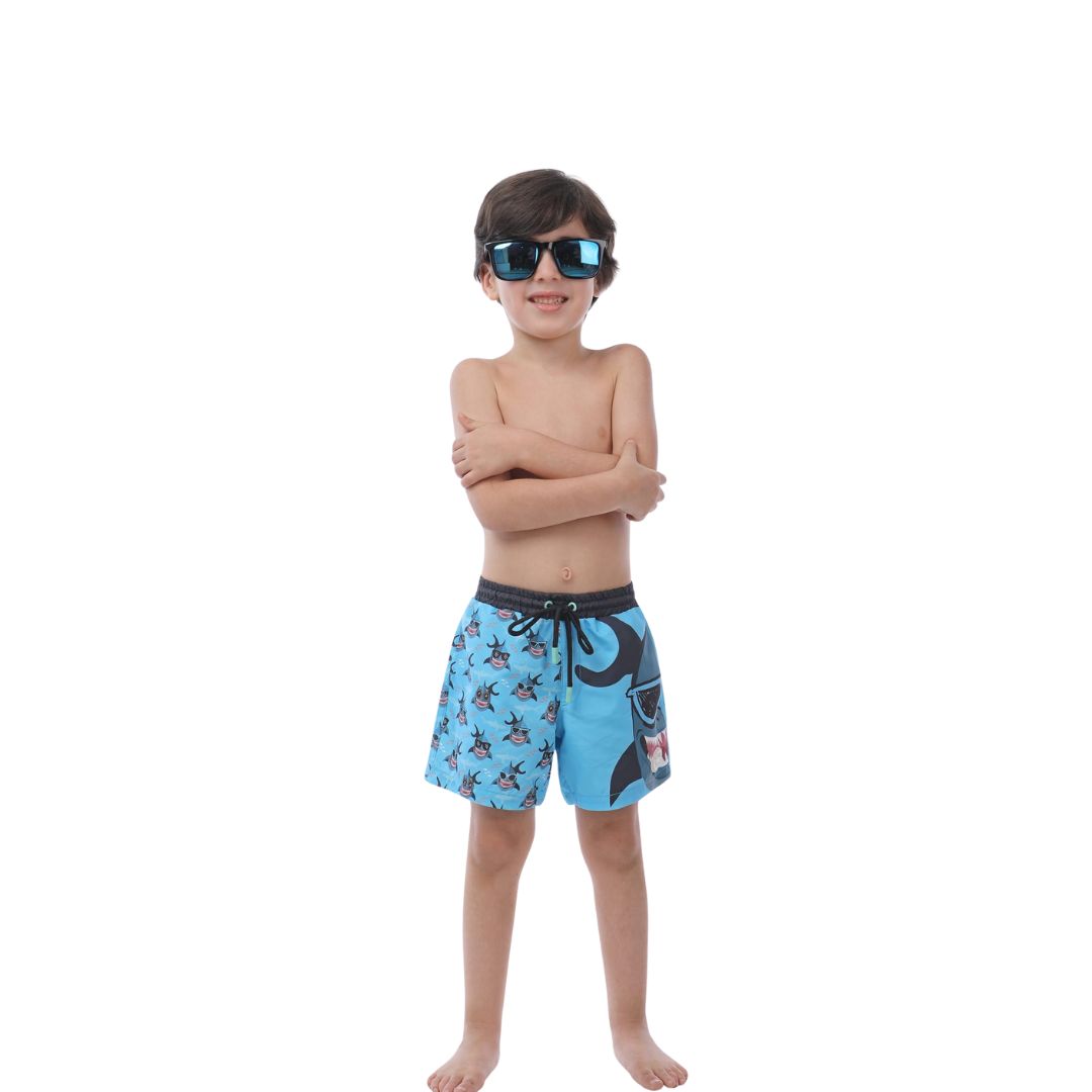 CUBS Cool Shark Swim Trunk