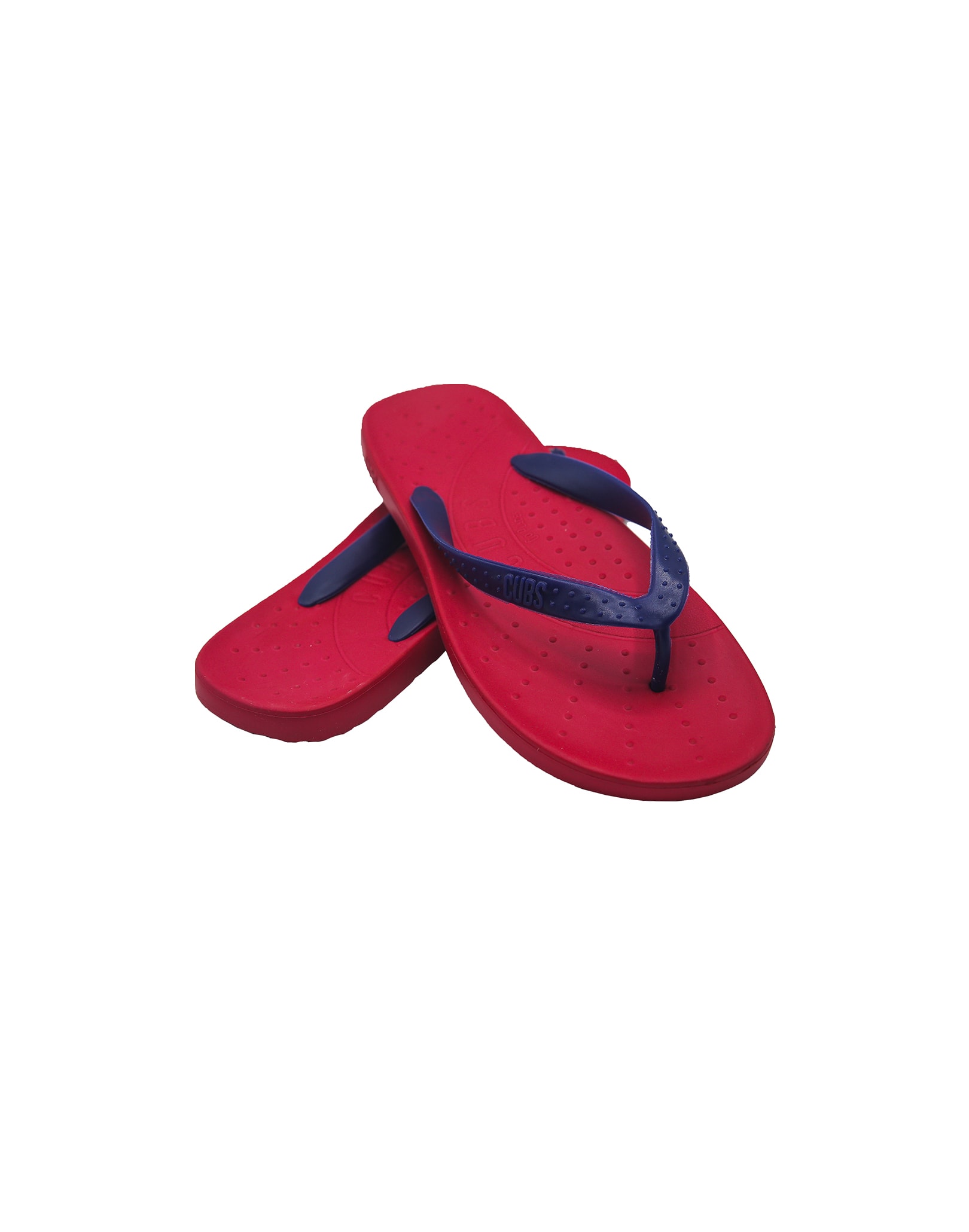 red bottom flip flops