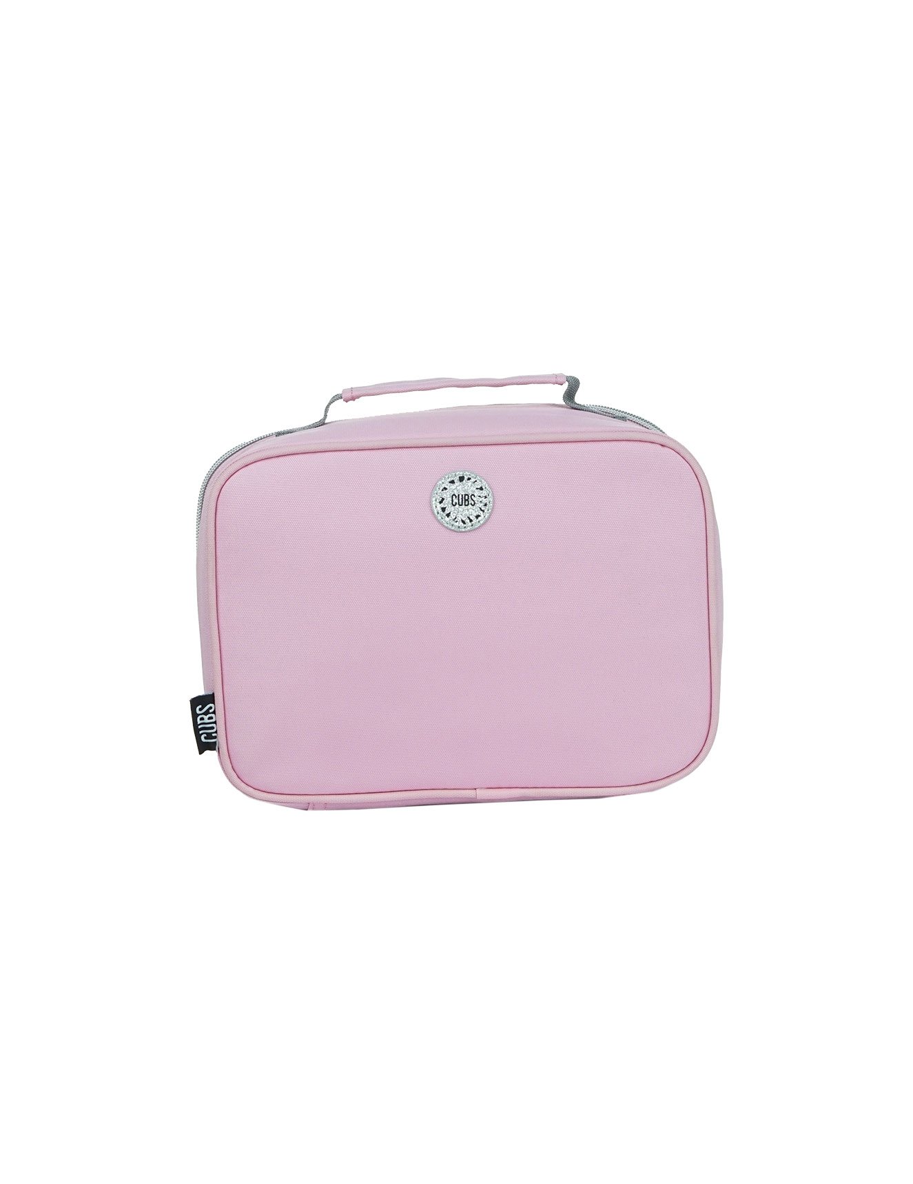Baby Pink/Silver Sequin Lunch Bag | CUBS | Go Places