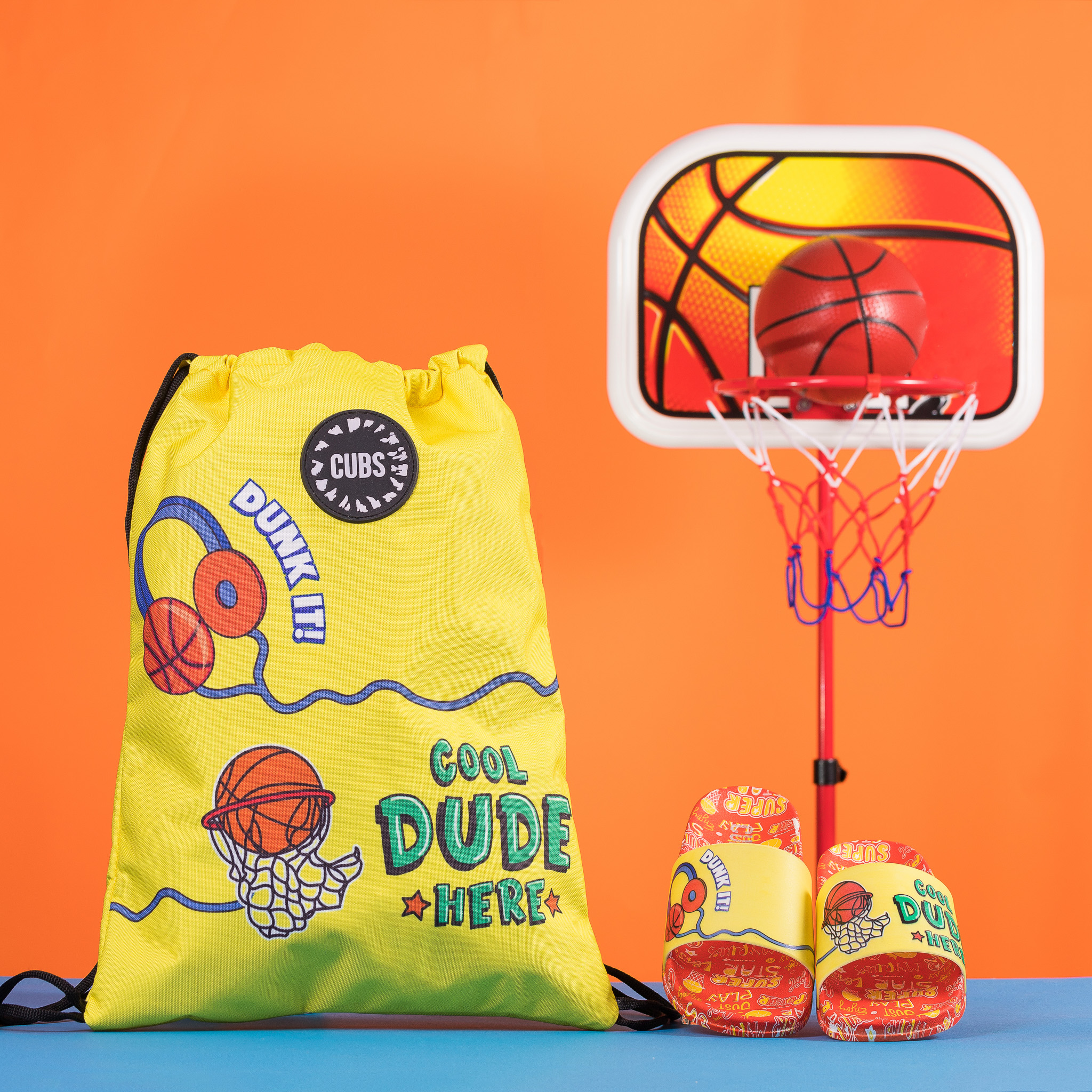Handmade Basketball Bag - BallToBag U021 | deLona Exclusive Upcycling