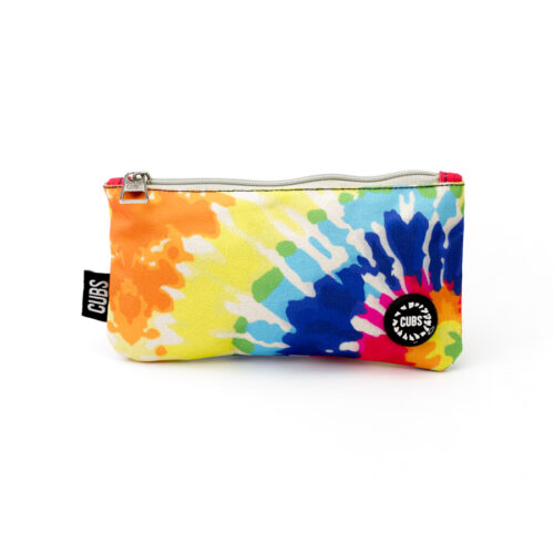 Lovely Tie Dye Blue Yellow Red Pencil Case Pencil Pouch Pen For
